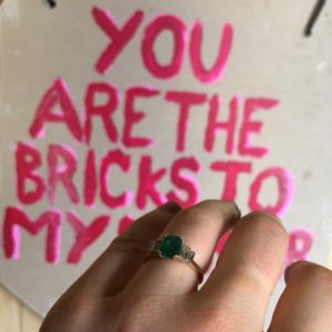 'You are the bricks to m y mortar'